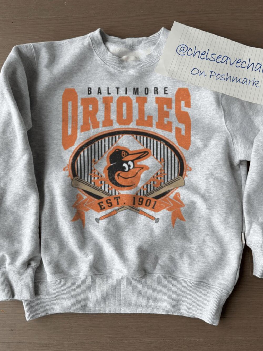 Throwback Baltimore Orioles Baseball Sweatshirt, MLB Baltimore Orioles Shirt Tee